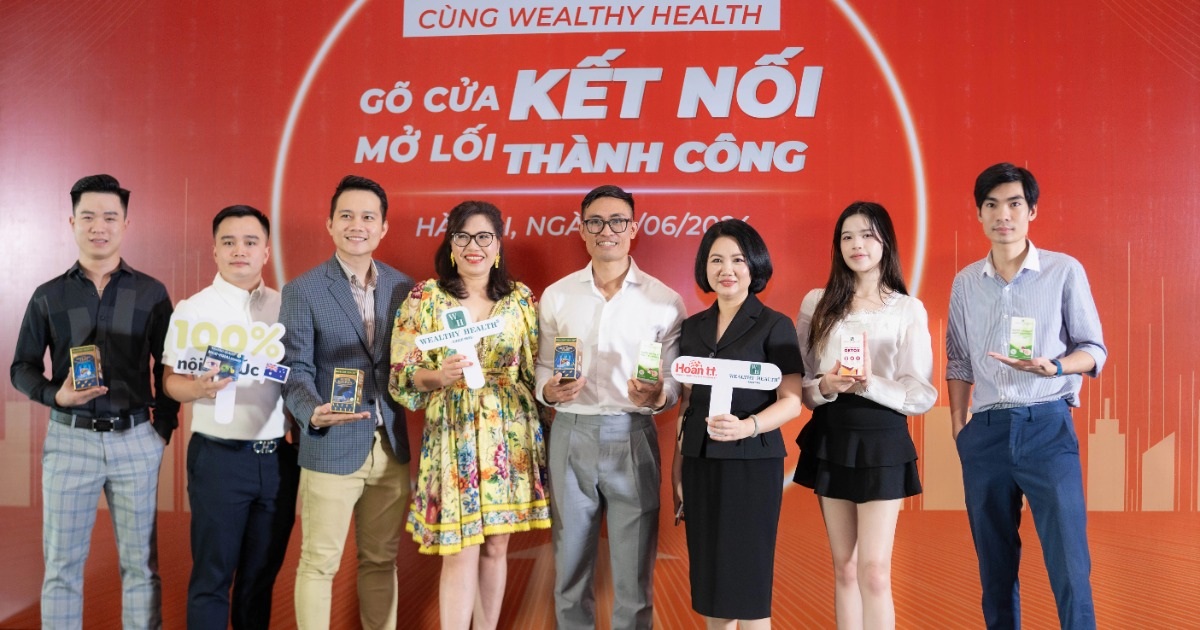 Hoan TT phân phối độc quyền sản phẩm Wealthy Health của Úc