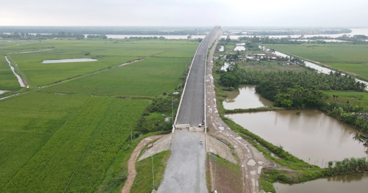 View - Dự án đường ven biển Hải Phòng - Thái Bình dang dở nhiều năm | Báo Dân trí