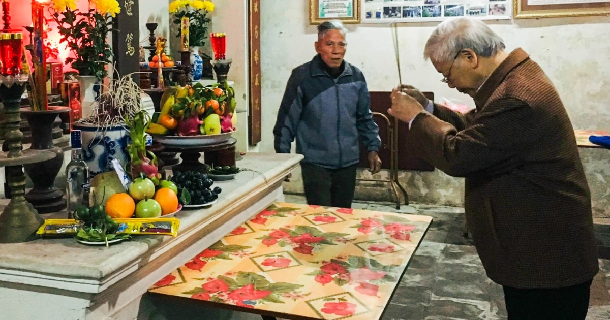 View - Những kỷ niệm của Tổng Bí thư Nguyễn Phú Trọng với vùng quê Đông Hội | Báo Dân trí